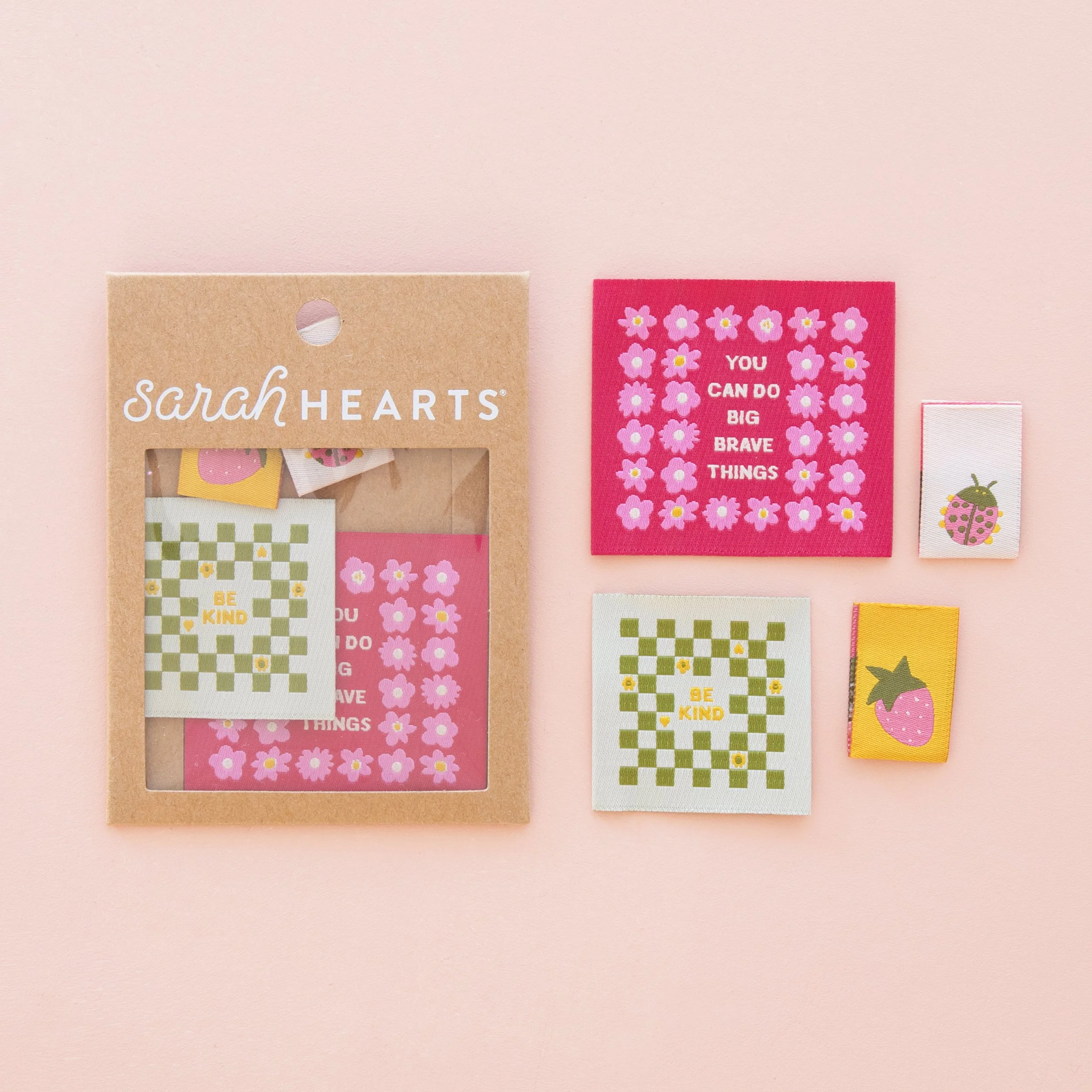 Joyful June Multipack Sewing Labels by Sarah Hearts (Copy)