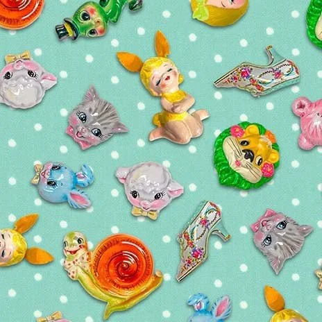 Retro Baby Animals-I Heart Kitsch by Aimee Stewart