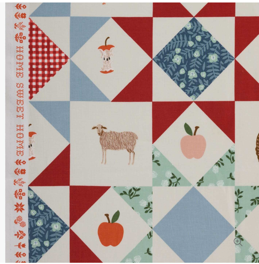 Farmhouse Quilt Slate - Home Sweet Home by Rifle Paper Co.