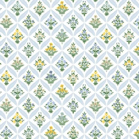 Estee Garden Blue -Dahlia by Rifle Paper Co.