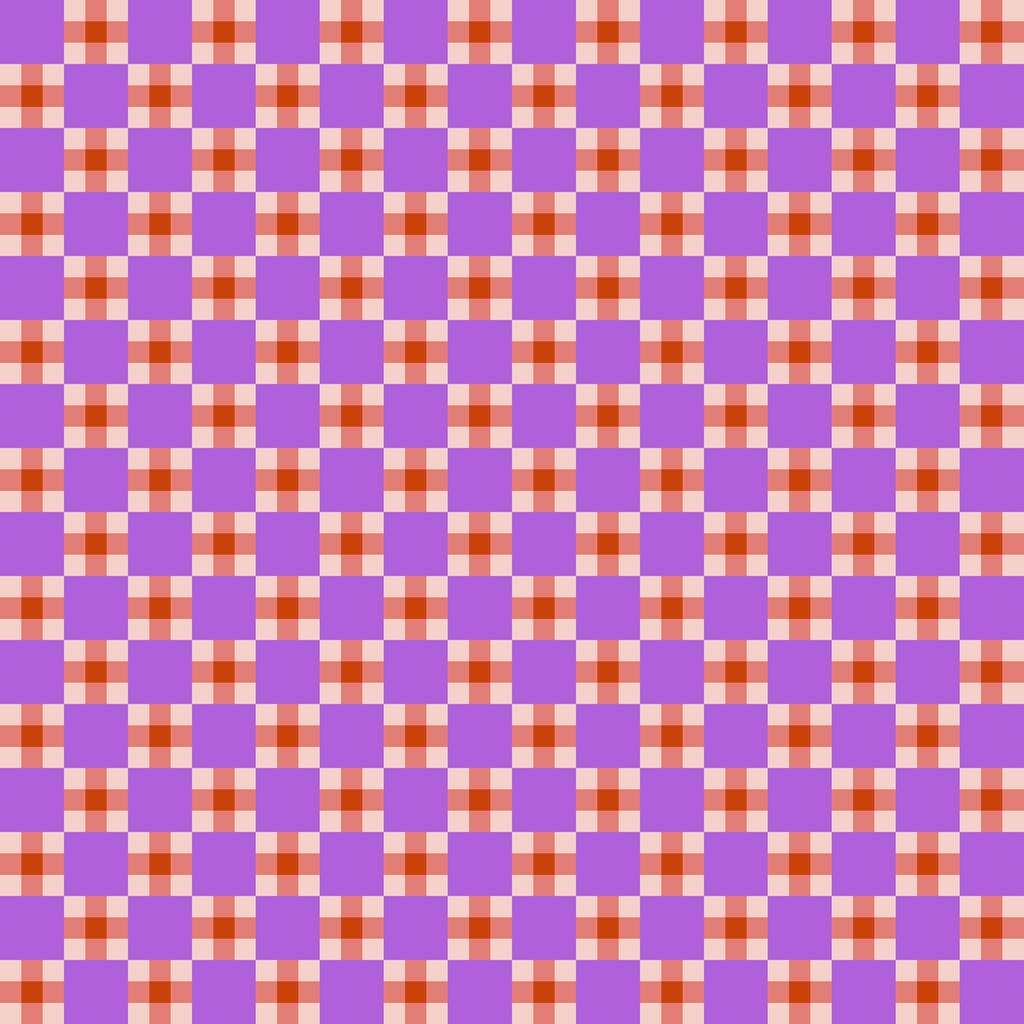 Picnic Coral Lilac- Annabel's Blenders by Annabel Wrigley