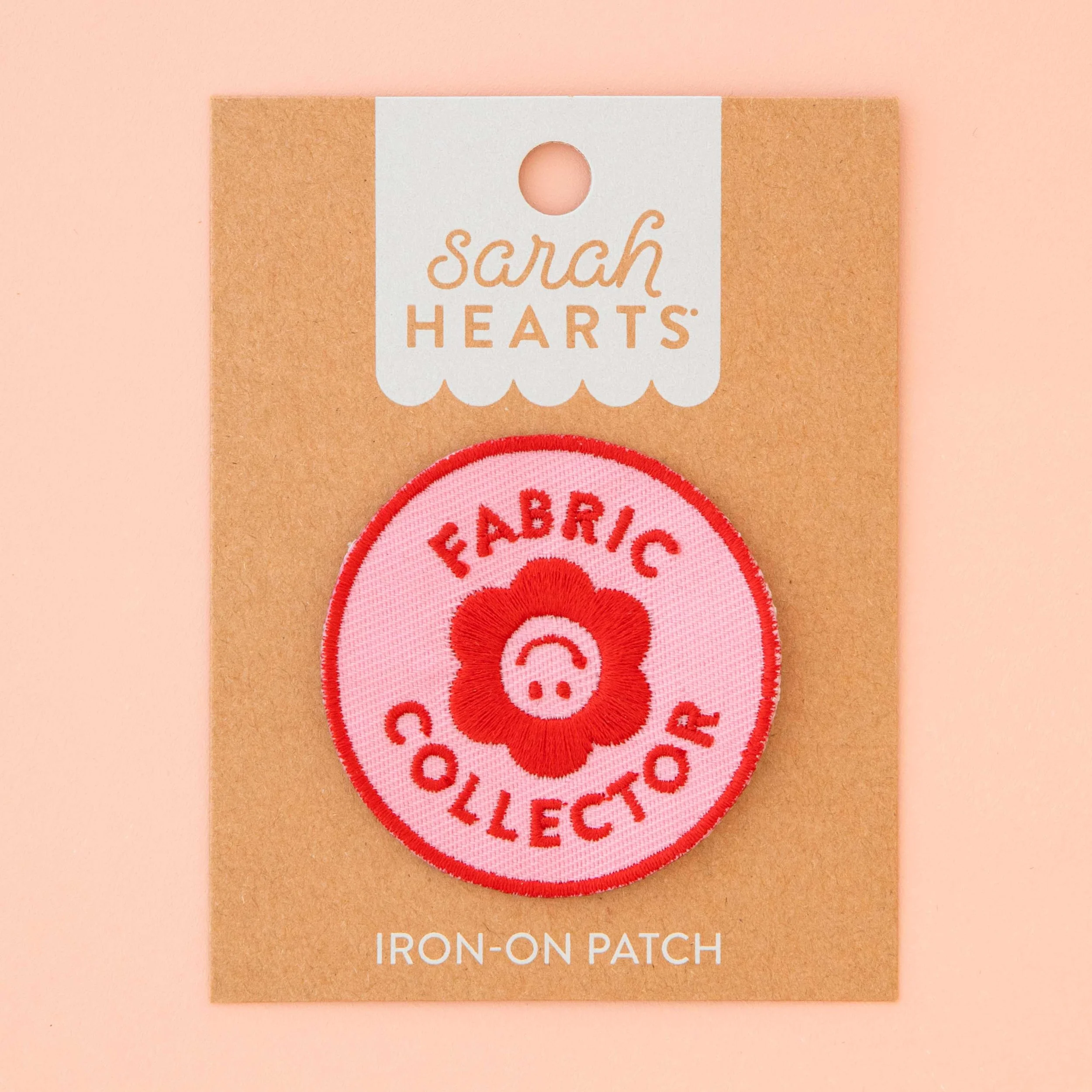 Fabric Collector Iron-On Patch by Sarah Hearts (Copy)