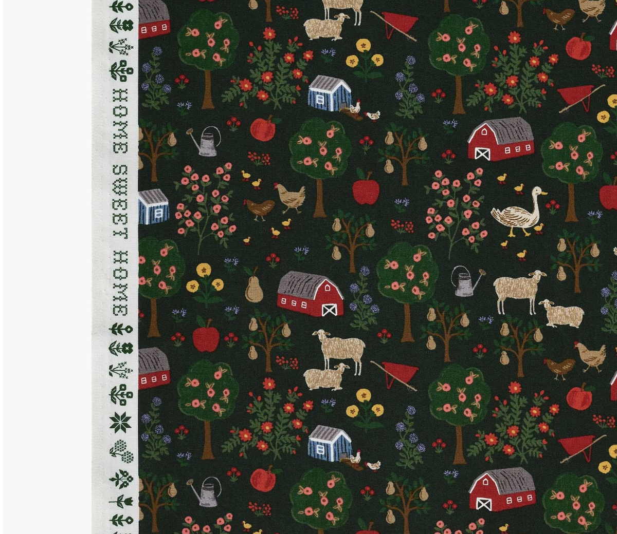 Farmhouse in Evergreen - Home Sweet Home by Rifle Paper Co.