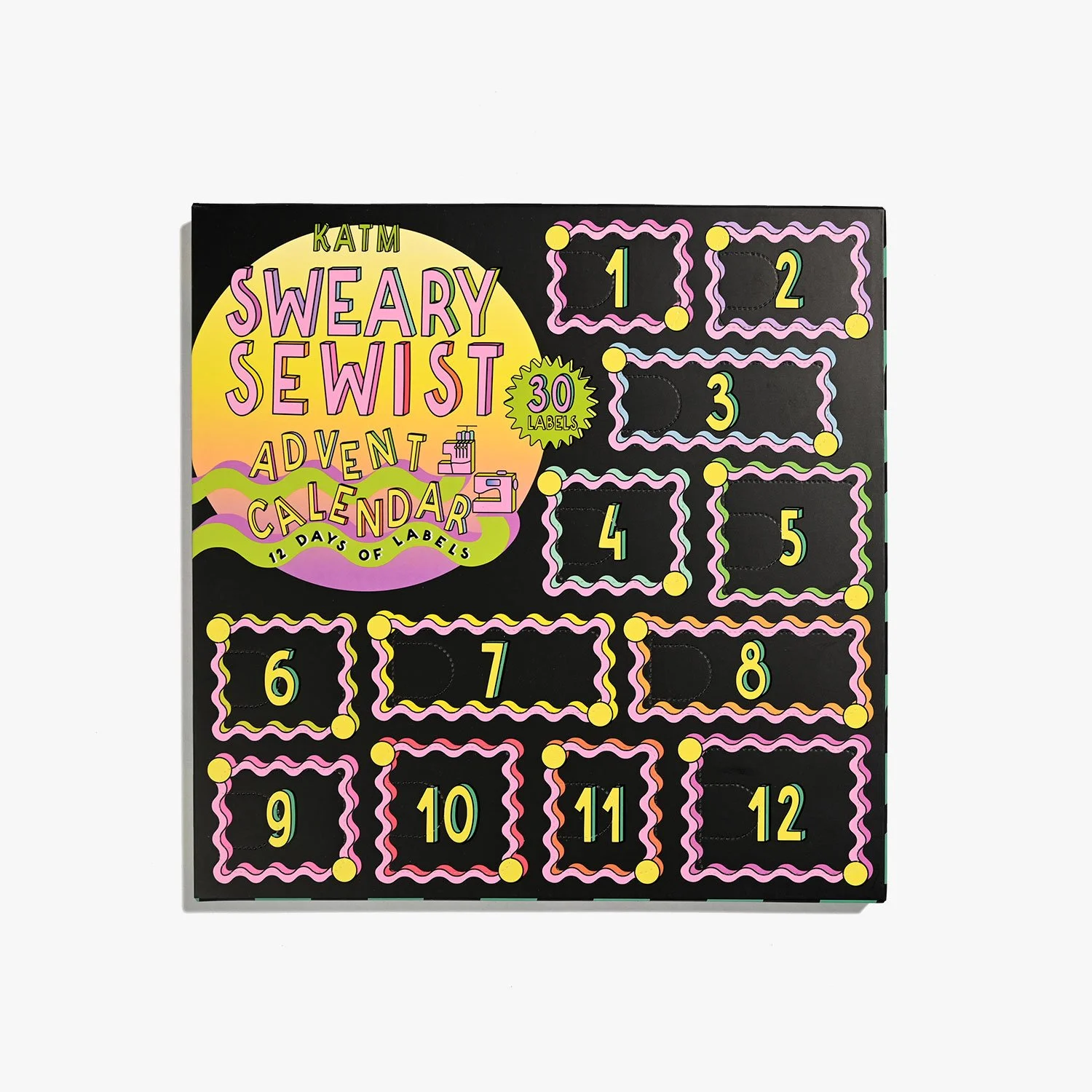 Kylie and the Machine  2025 The Sweary Sewist Advent Calendar - 12 Window