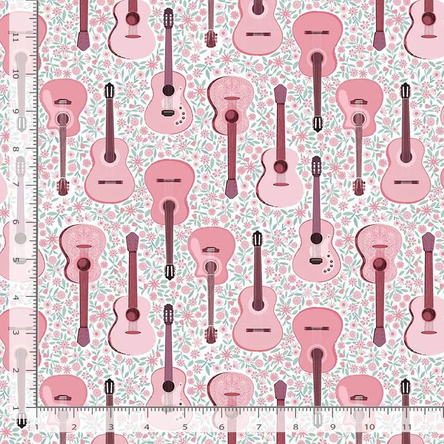 Stay Tuned-Shimmer by Dear Stella Fabrics