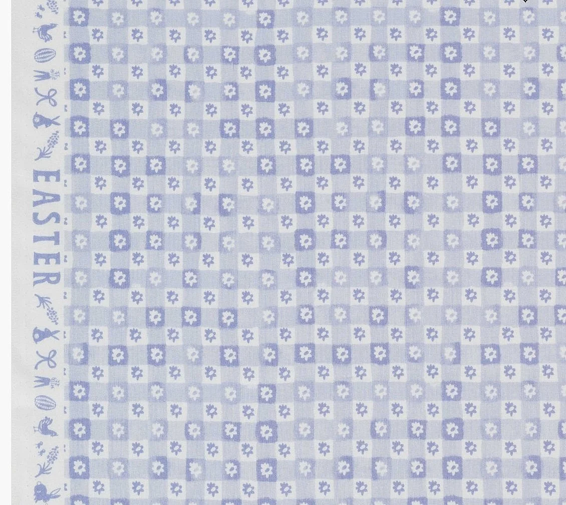 Daisy Gingham Blue-Easter by Rifle Paper Co.