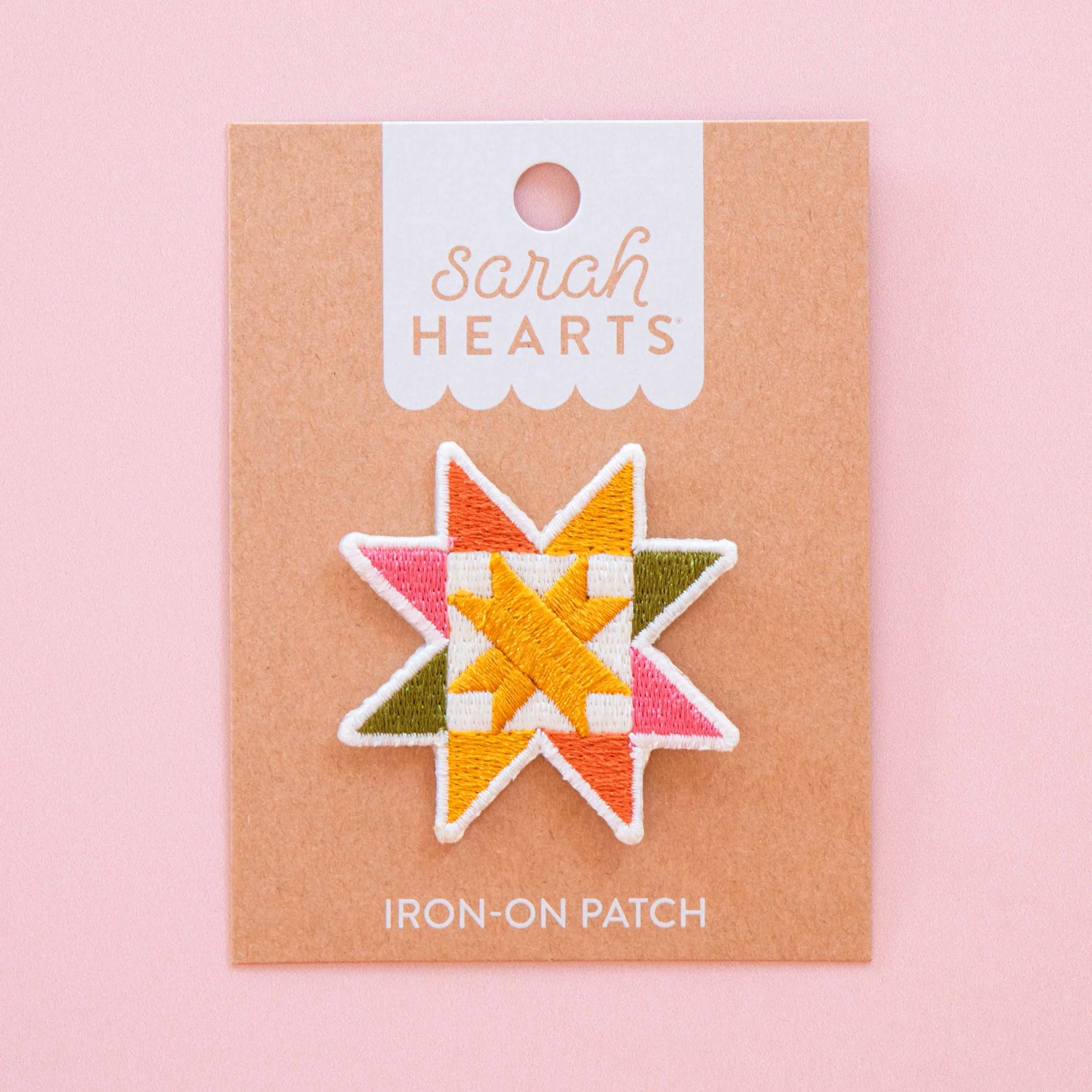 Saw Tooth Iron-On Patch by Sarah Hearts