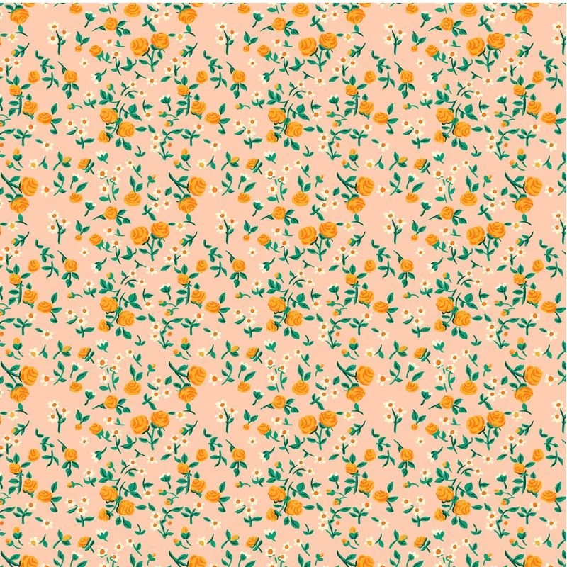 Mousy Floral Blush -Heather Ross By Hand