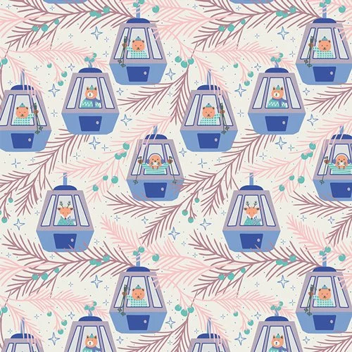 Snowy Adventures -Frost & Fir By Wendy Chow and Sewcial Bee Collective
