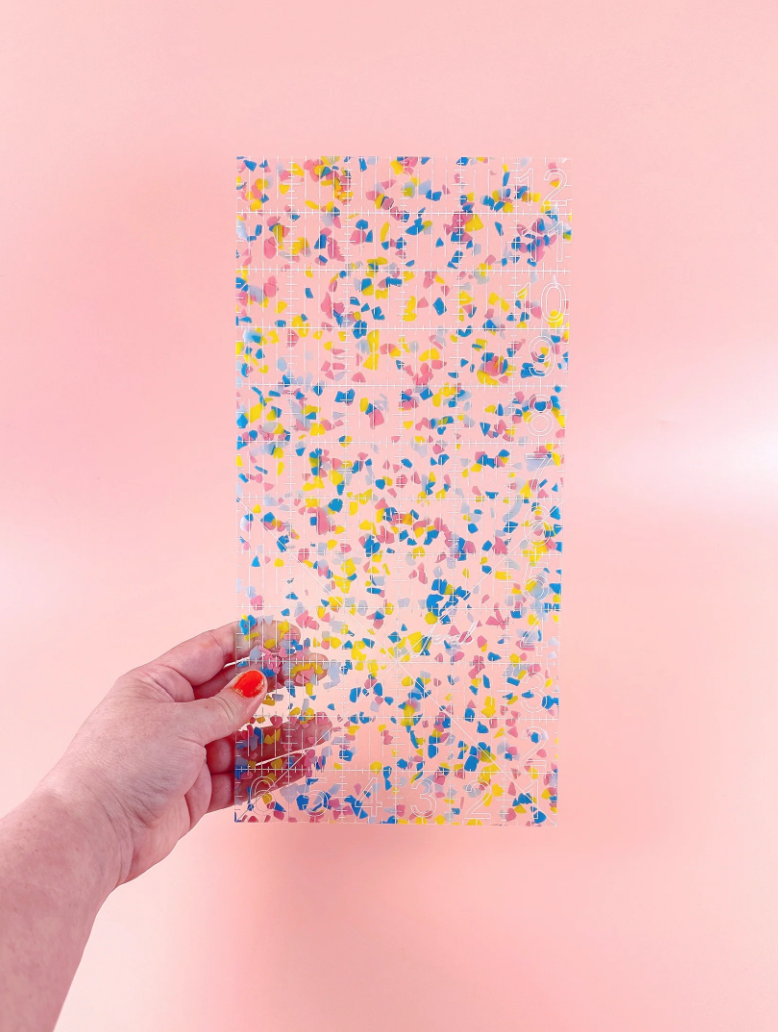 6 x 12 Confetti Quilting Ruler- Feral Notions