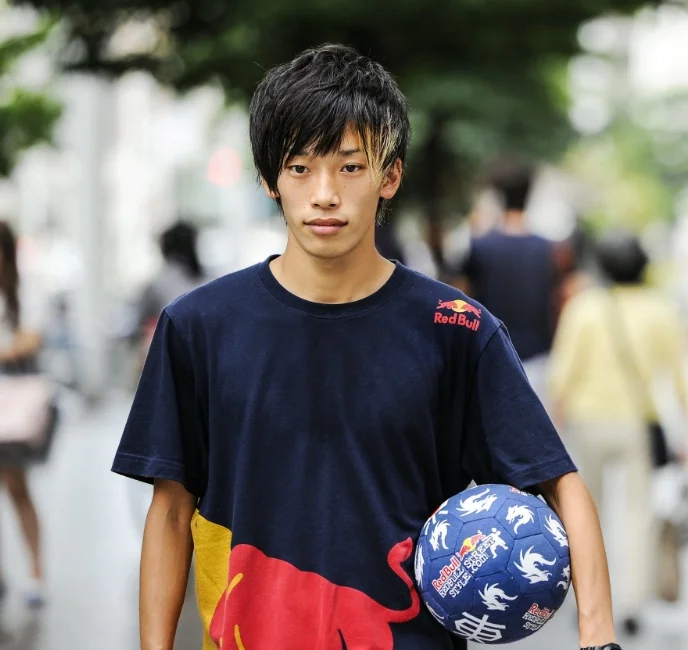 Kotaro Tokuda Male Soccer Model Tokyo Japan.jpg