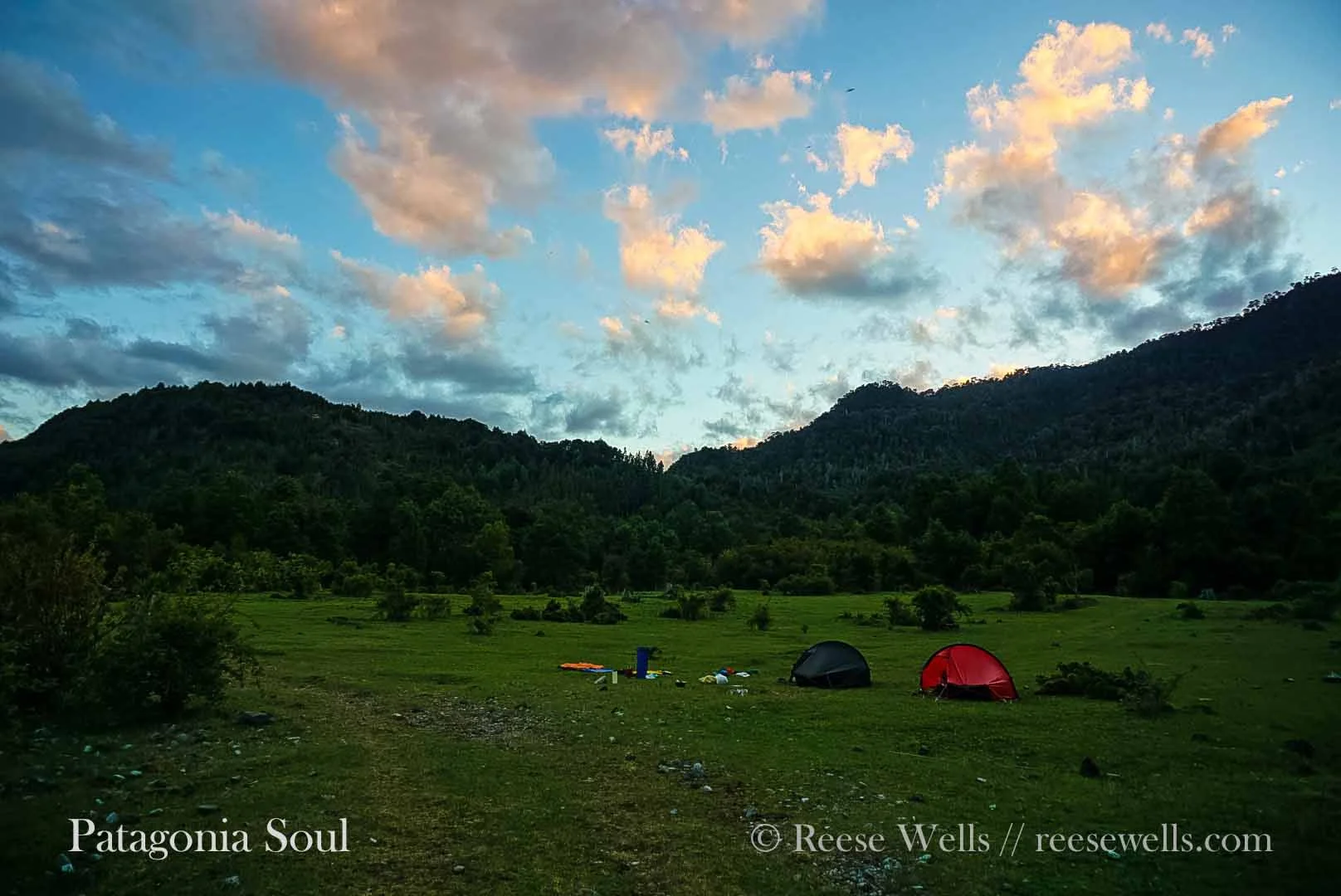 Hilleberg Campsite in Coñaripe, Chile