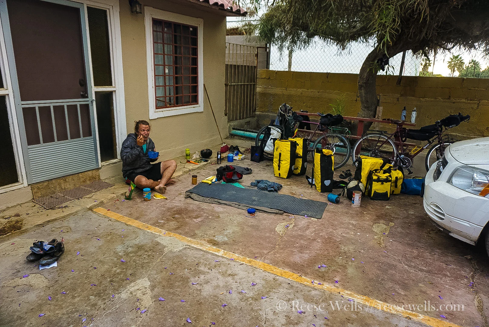 Concrete Campsite El Rosario