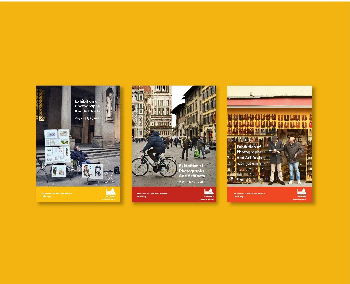  A series of ads for the site, using my own photography. 