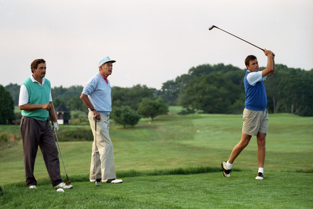  (Raynor, President George H. W. Bush and his son Jeb at Cape Arundel)