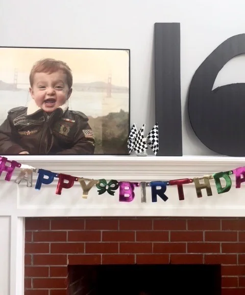 A MOTHER'S TOAST TO HER 16 YEAR OLD SON