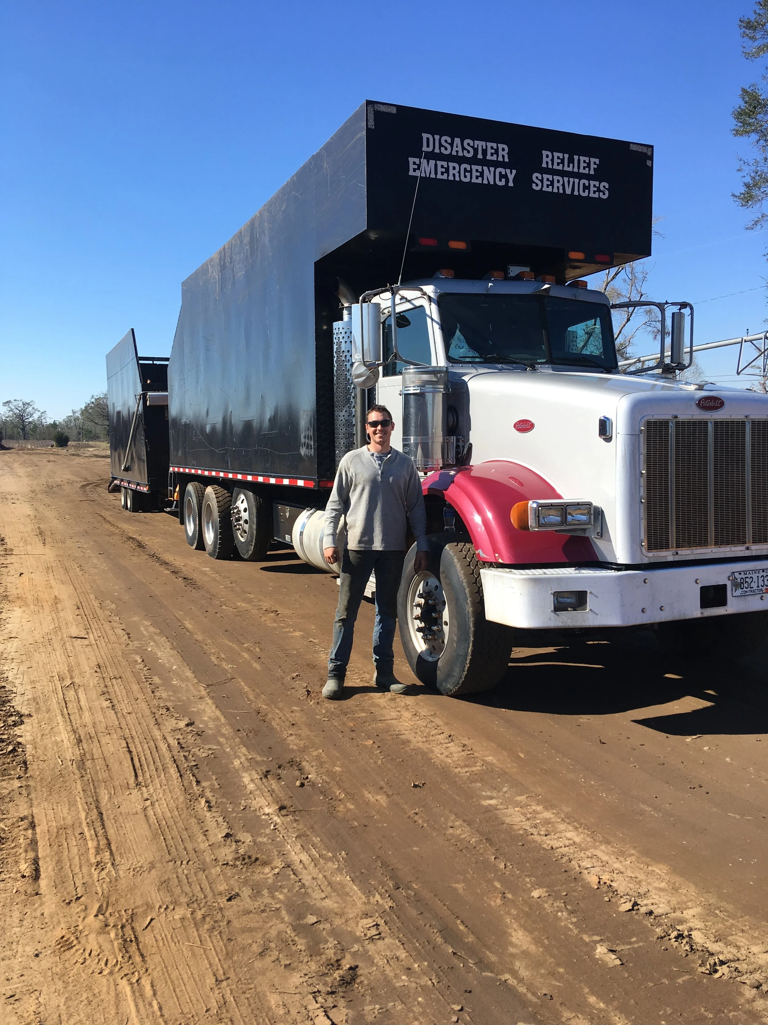 “HURRICANE HERO” KEEPS ON TRUCKING