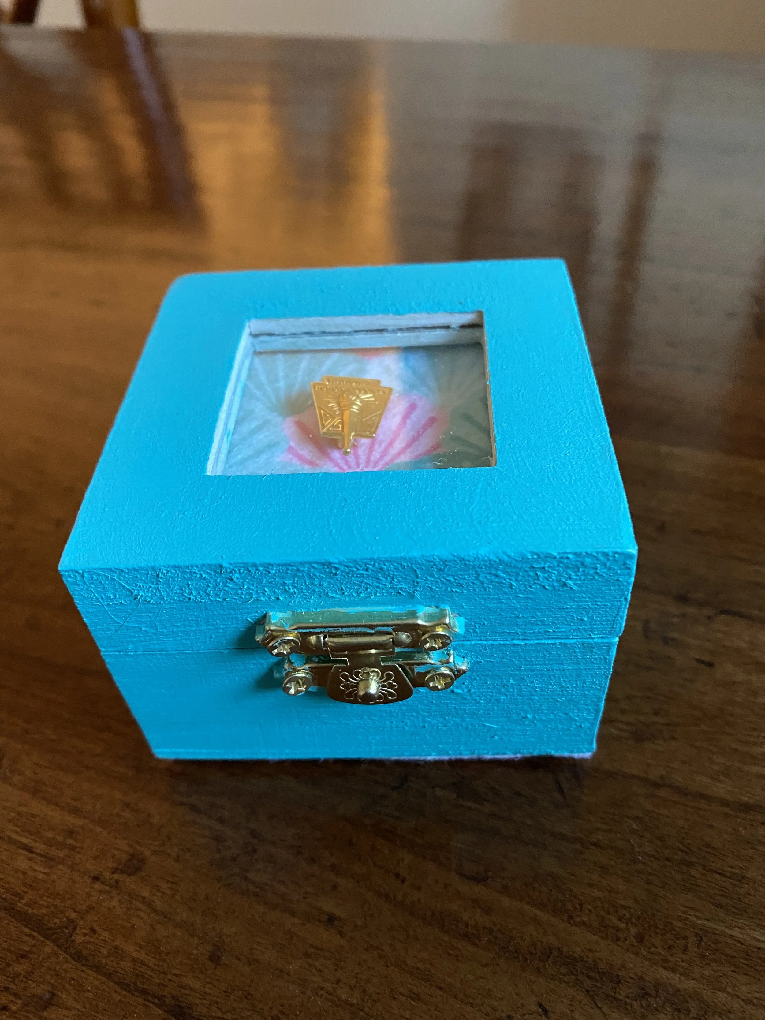 MY FATHER …  MY GRANDDAUGHTER …  MY FRIEND … AND A PIN