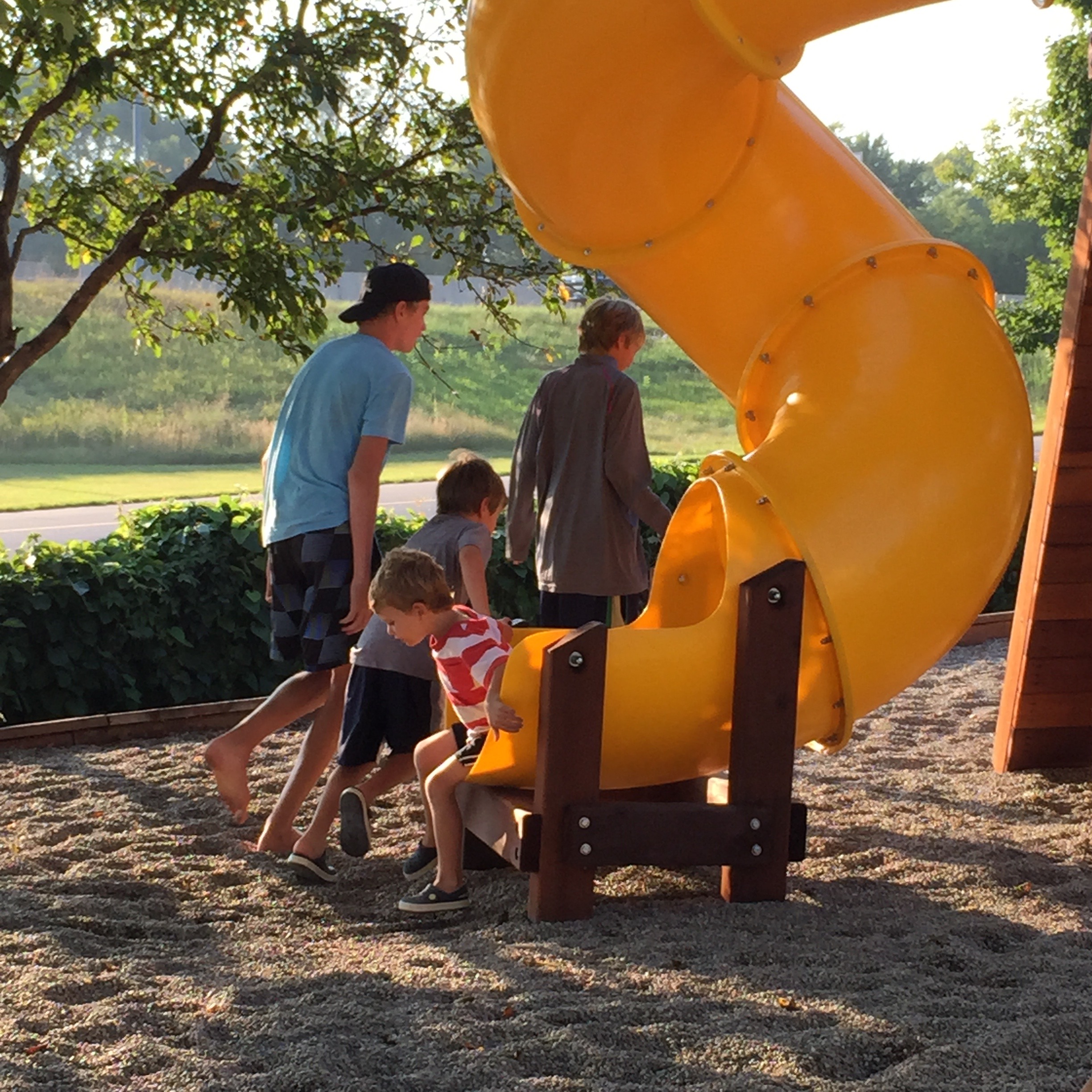 Miss Lisa's playground is a delight for all.