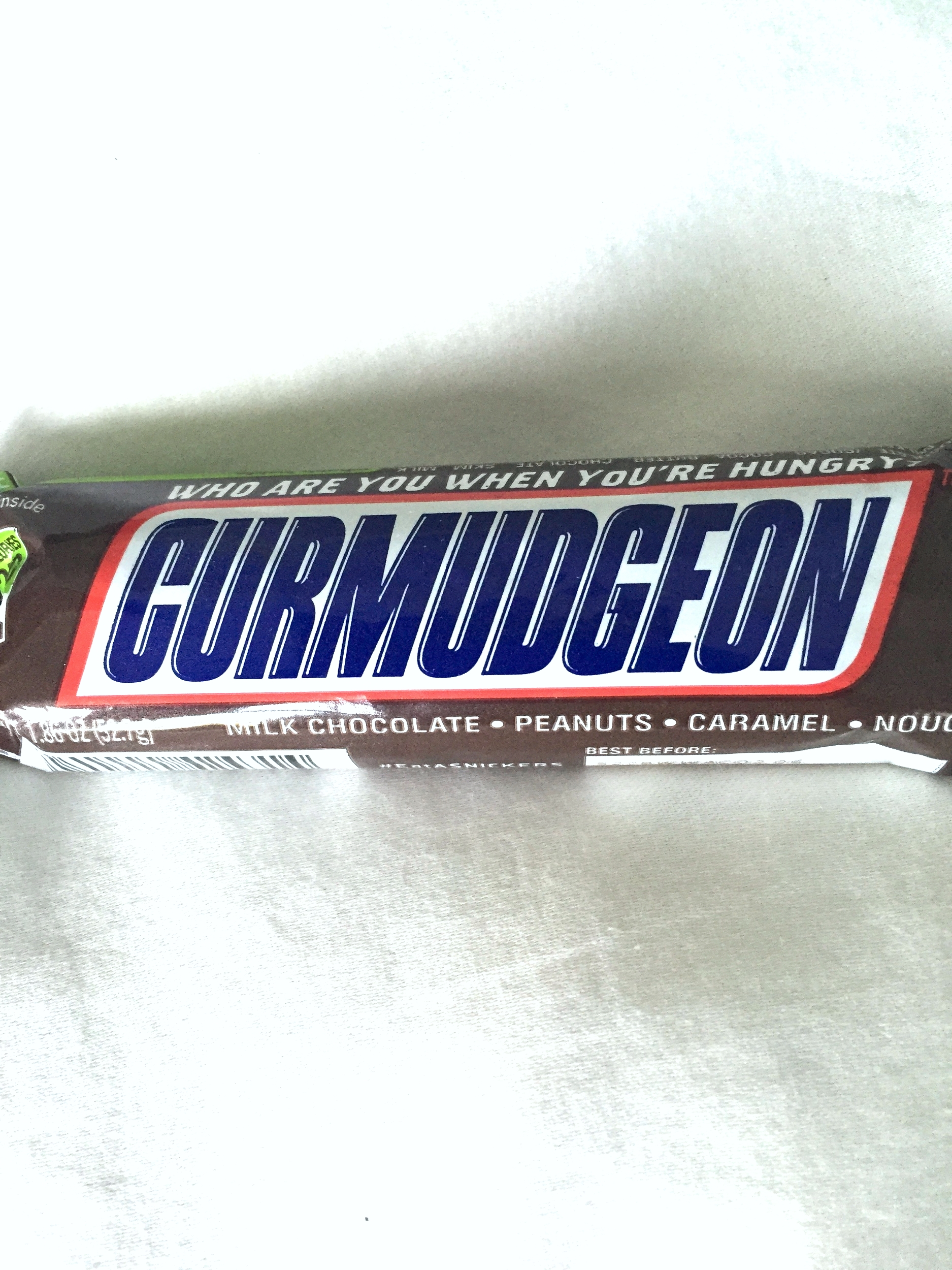 Thanks, Nicole, for finding the world's most perfect word on the world's most perfect candy bar. 