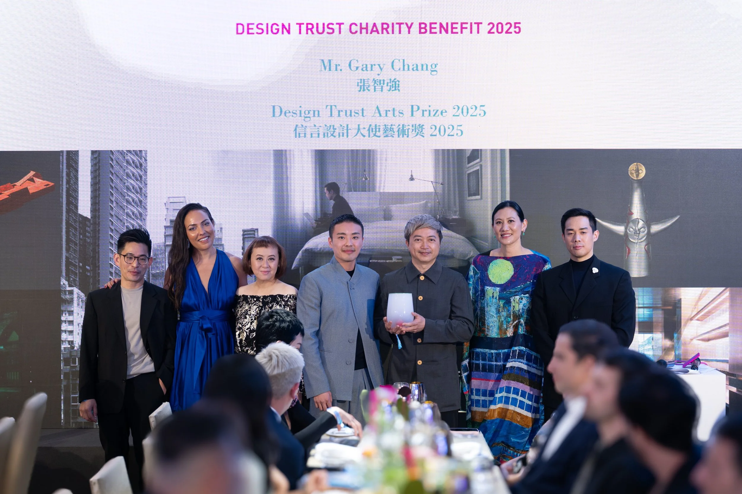 Gary wins the Design Trust Arts Prize 2025