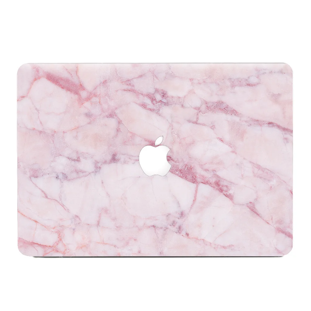 Talk & Tell Pastel Pink Marble MacBook Skin