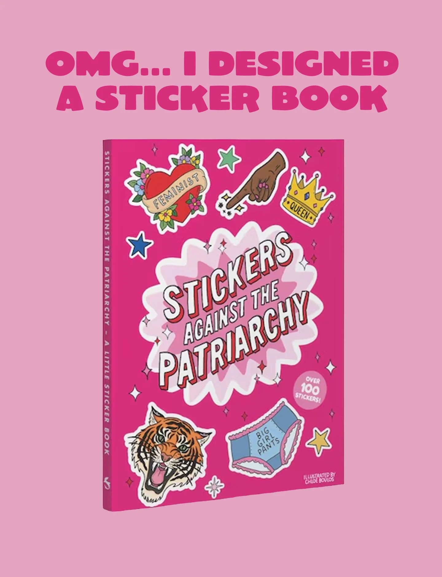 I&rsquo;m so excited and honestly can&rsquo;t believe I finally get to share this with you&hellip; I made a sticker book with a book publisher.

This project has been such a full circle moment because I have been sticker obsessed basically my entire 