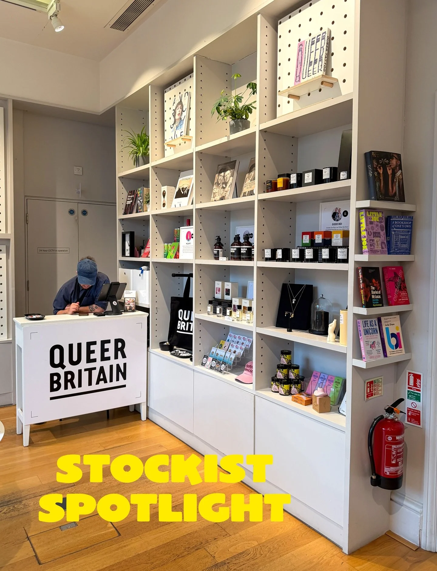 Stockist Spotlight 🌈 

This one feels extra special.

Seeing Talk &amp; Tell stocked in the Queer Britain Museum, the UK&rsquo;s first and only LGBTQ+ museum, was such a proud moment. As someone who is part of the LGBTQ+ community, having my greetin