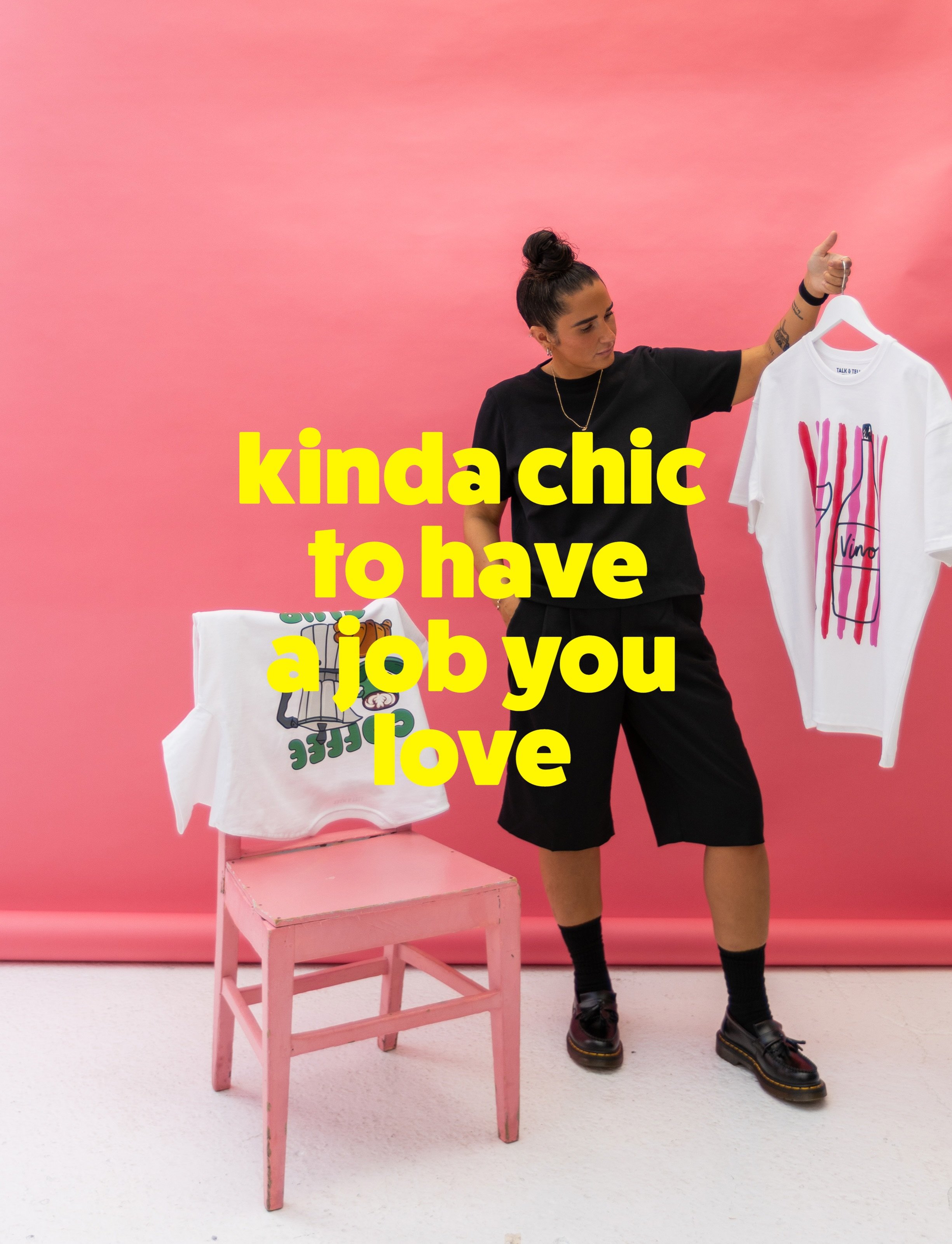 Kinda chic to love what you do 🤗