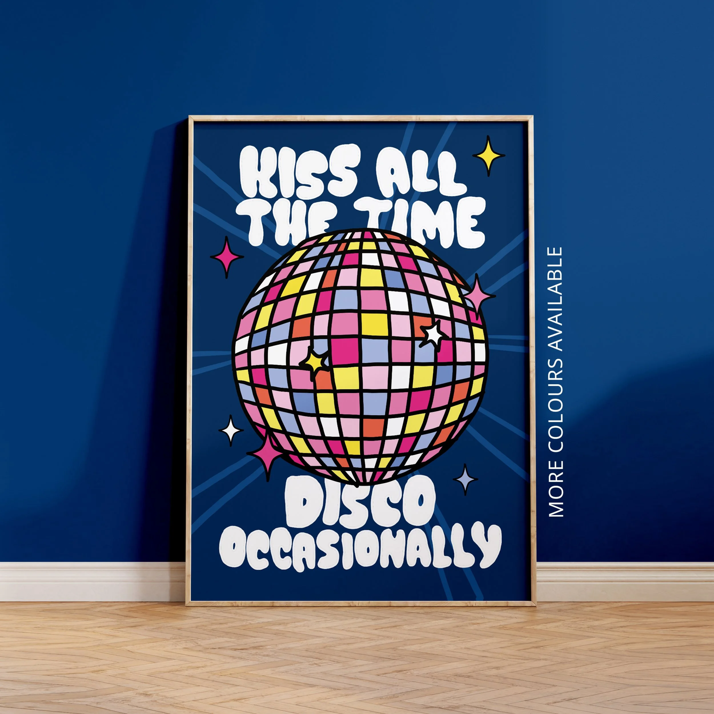 Kiss All The Time, Disco Occasionally Print