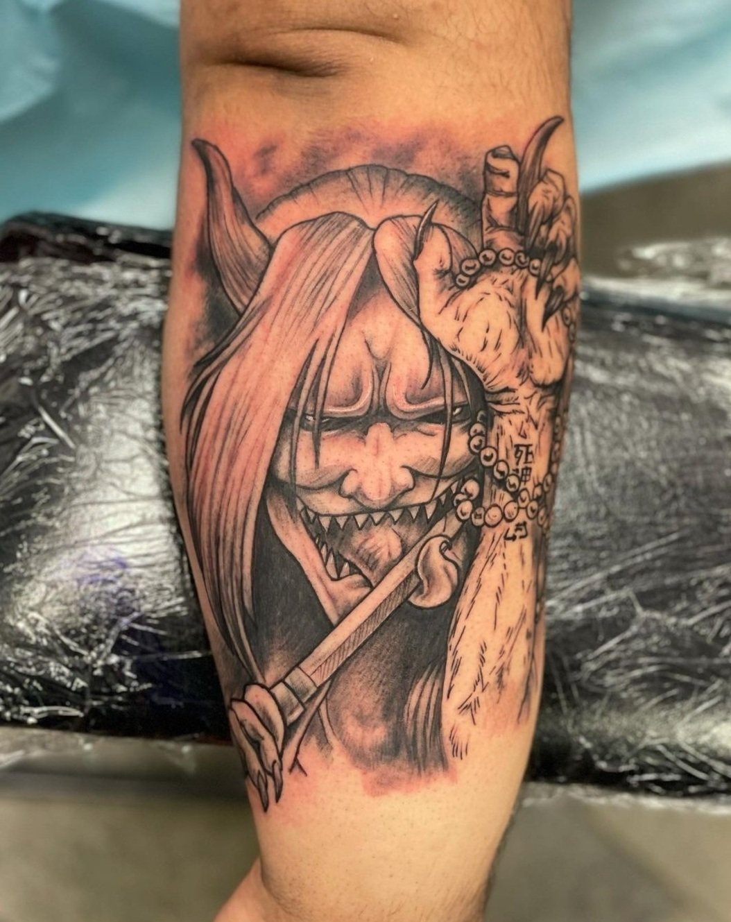 Reaper Death Seal Tattoo Complete  Painful But Beautiful Journey    72K Views  TikTok