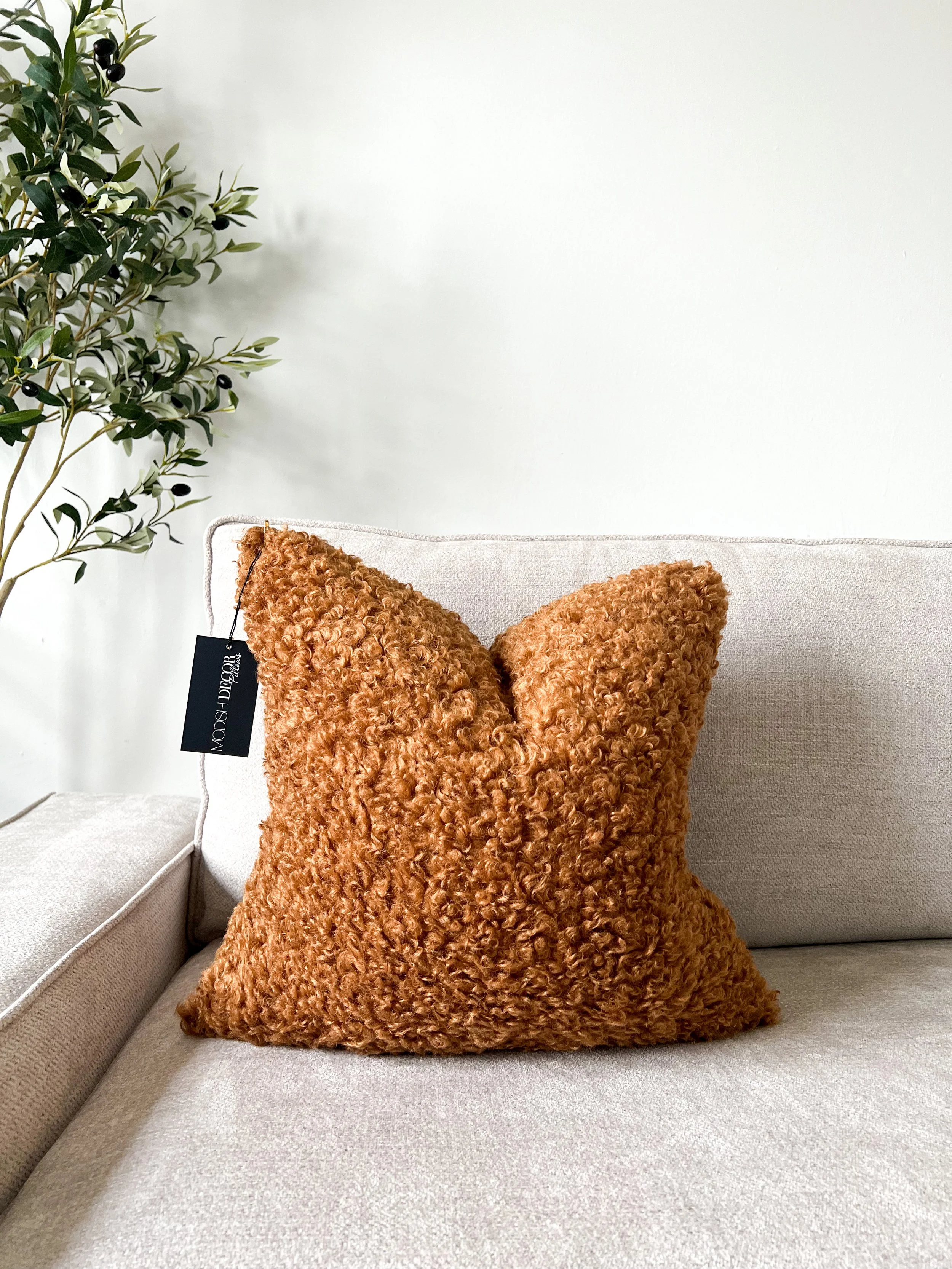 The Chestnut Teddy Pillow