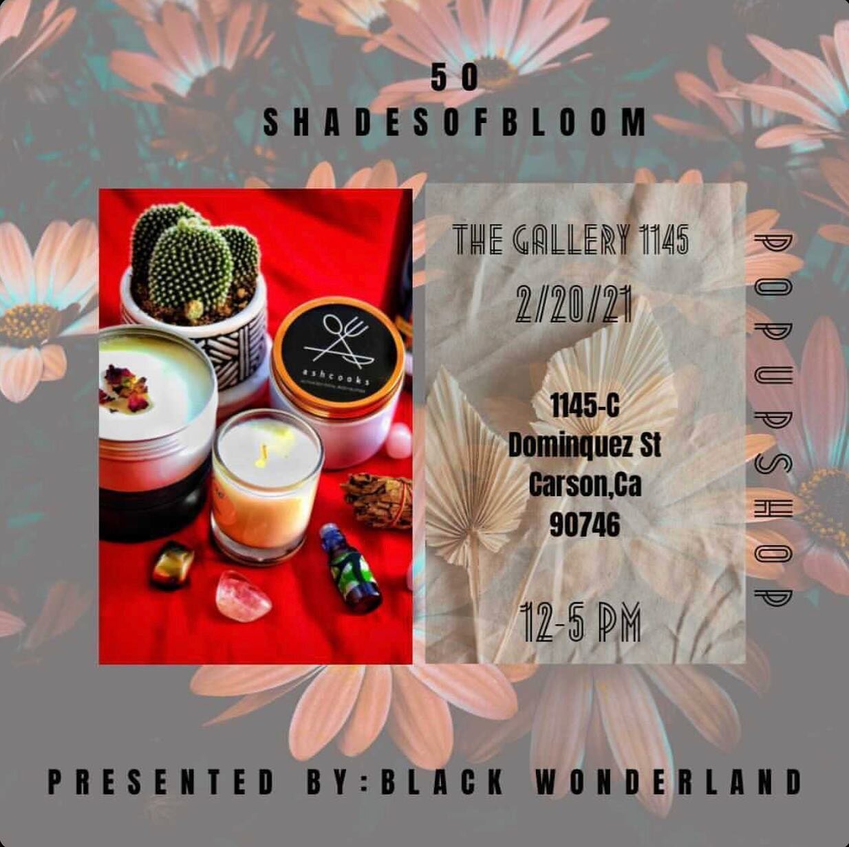 TOMORROW!! 

Pull up and take a lil bit of ashcooks home with ya, in the form of a luxurious body butter, Chakra balancing fragrant oil blend, sage smudge wand, activated crystal or some good old-fashioned hot cocoa (with a modern twist)! I&rsquo;ll 
