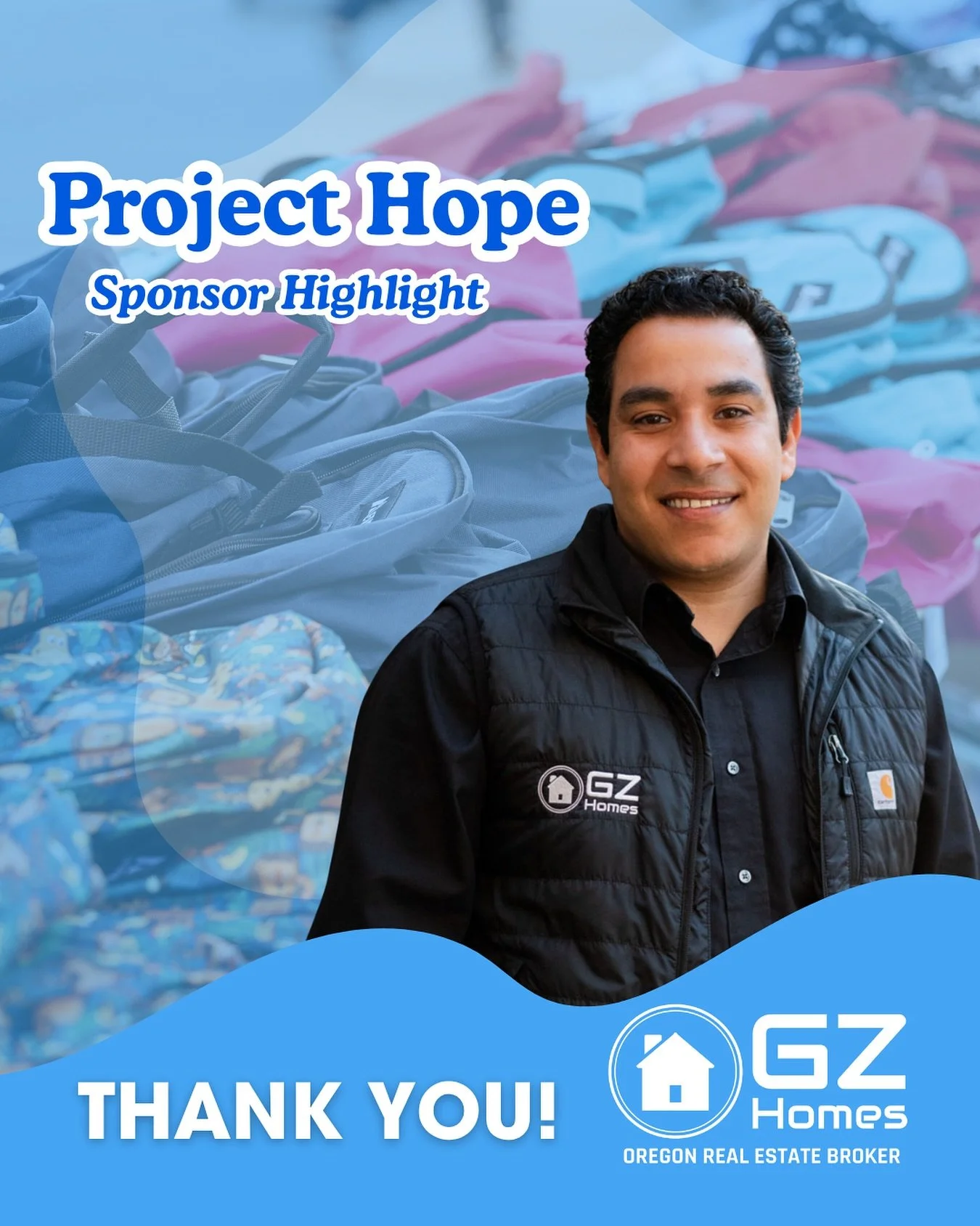 We&rsquo;re so thankful for @gzhomes - one of our platinum business sponsors - helping to make Project Hope possible!

Want to join George Zakhary Homes in the mission to send local students to school with hope? Every $30 sends a student to Project H