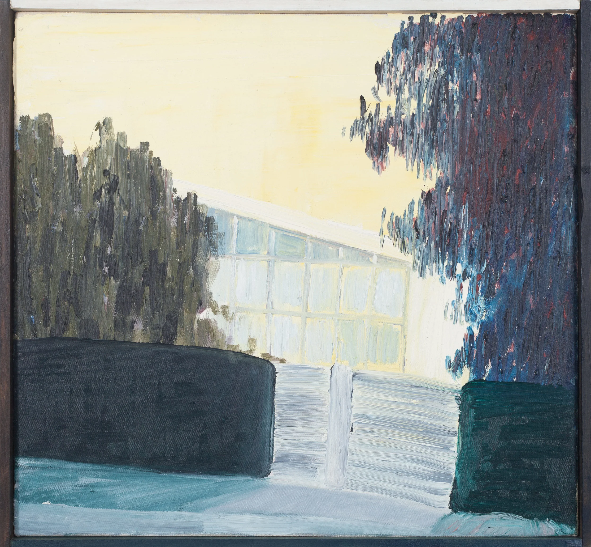 Vivienda privada 1949-I , 2016, óleo sobre tela, 40 x 43 cm.