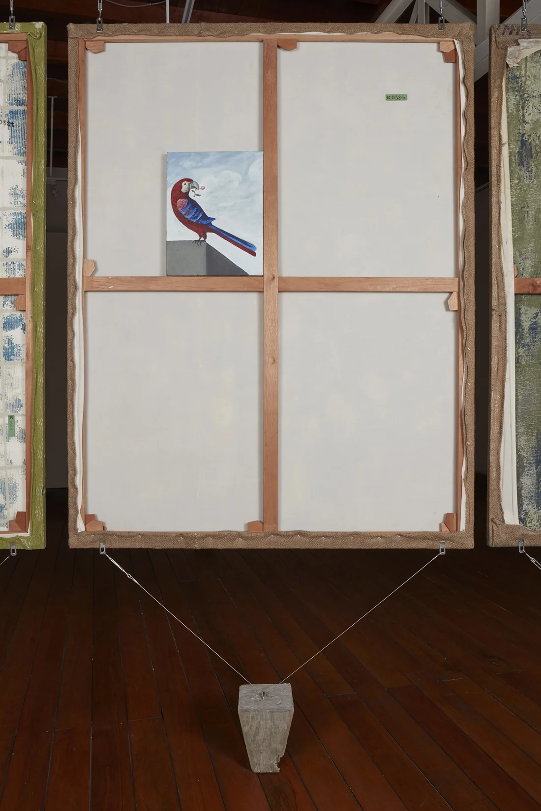 Abundancia y paraíso , 2018, óleo sobre tela, 43 x 33 cm.