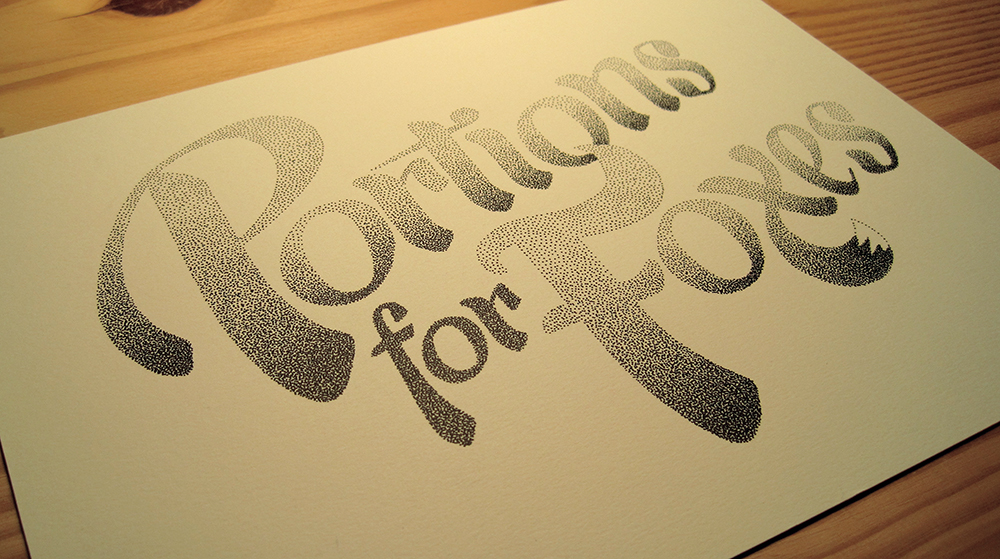 Pen on bristol board