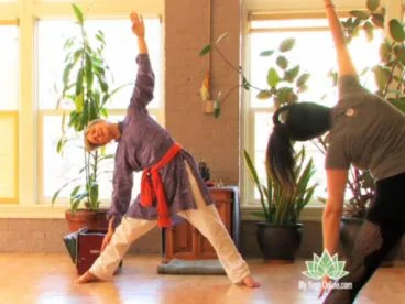 "Turning the Earth and Sky" myyogaonline video, 2011