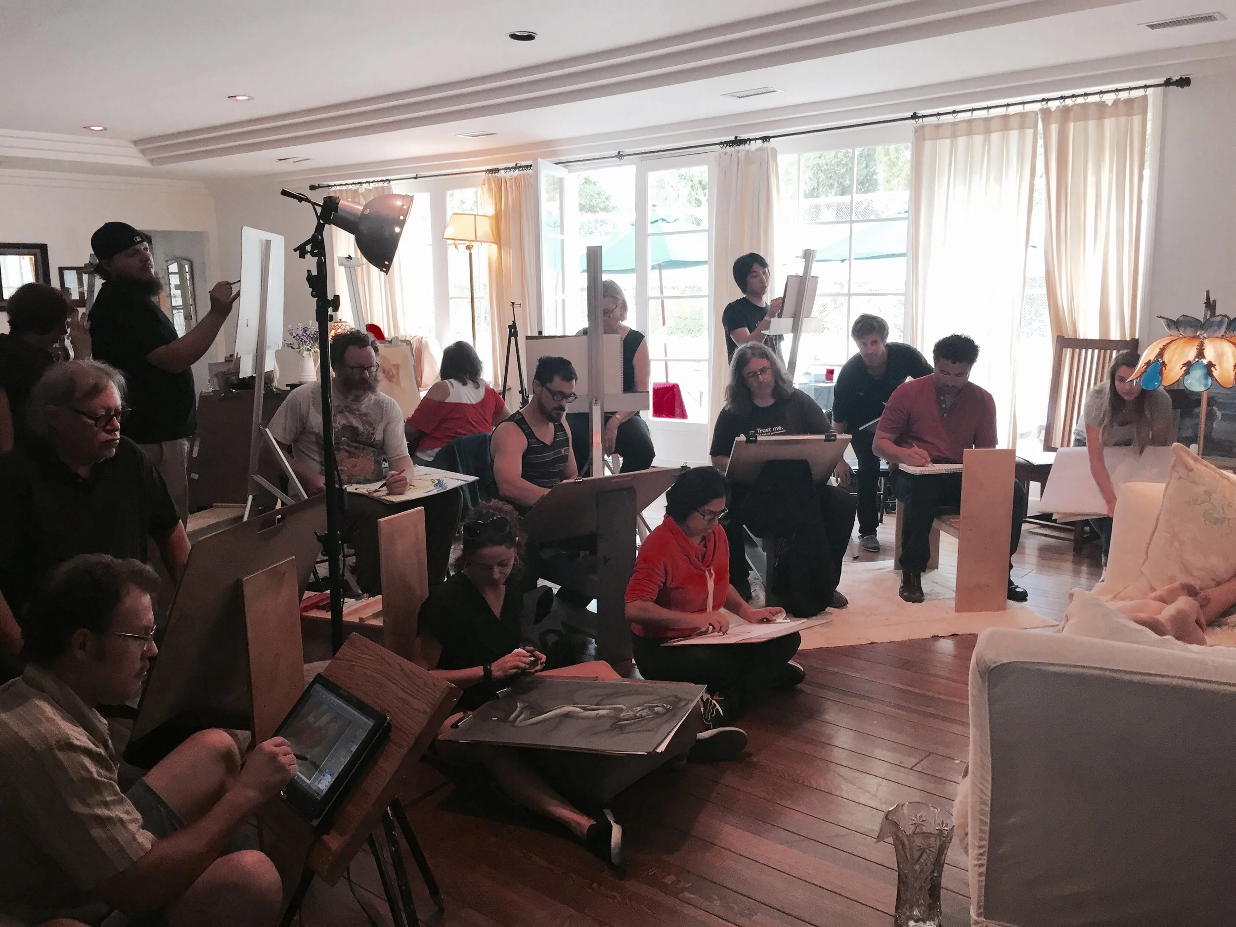 Sunday Life Drawing Workshop - Winter 2015