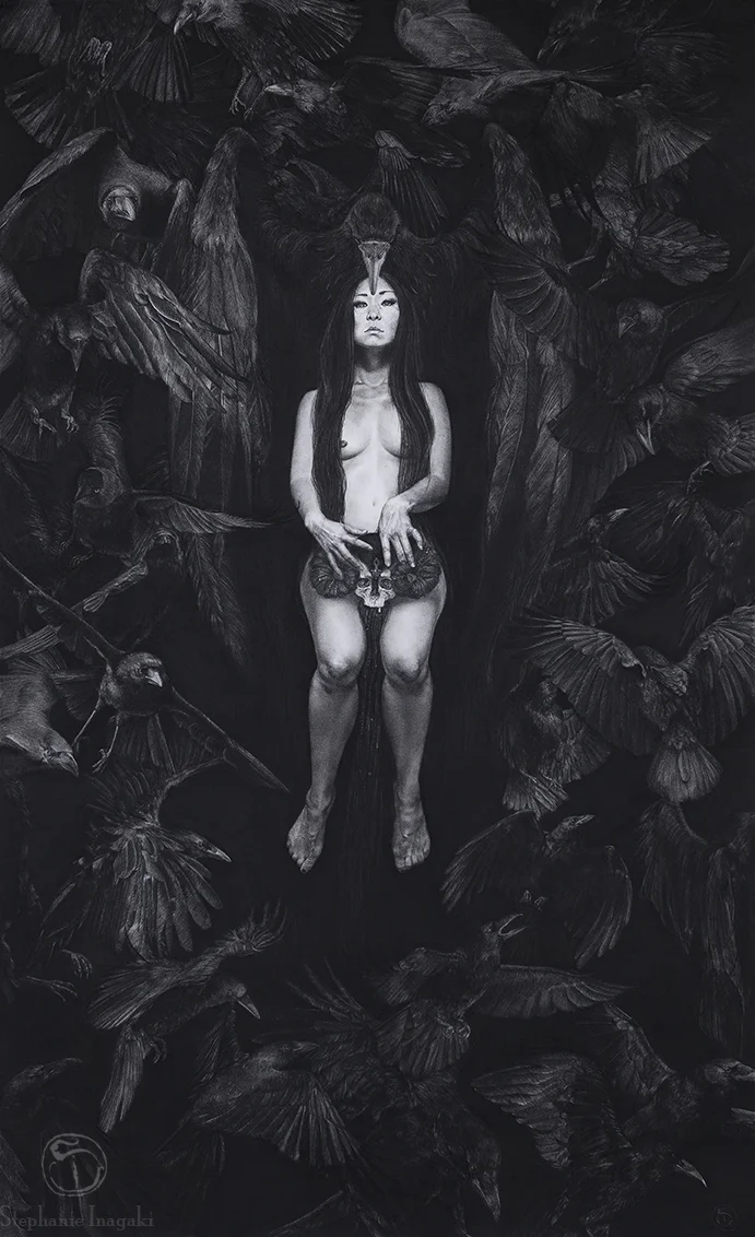 Stephanie Inagaki: Composing in Charcoal