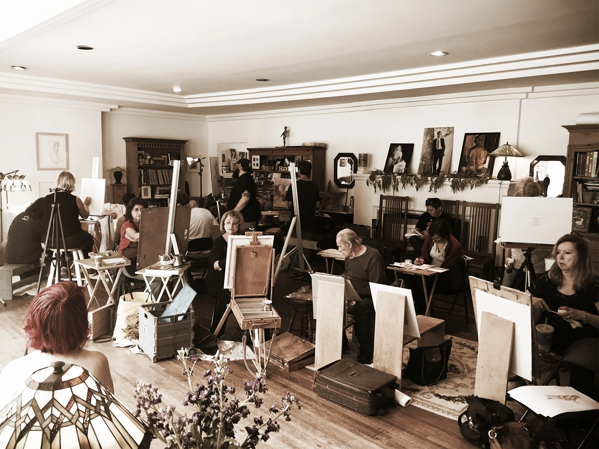 Nude Model Life Drawing: Sergei