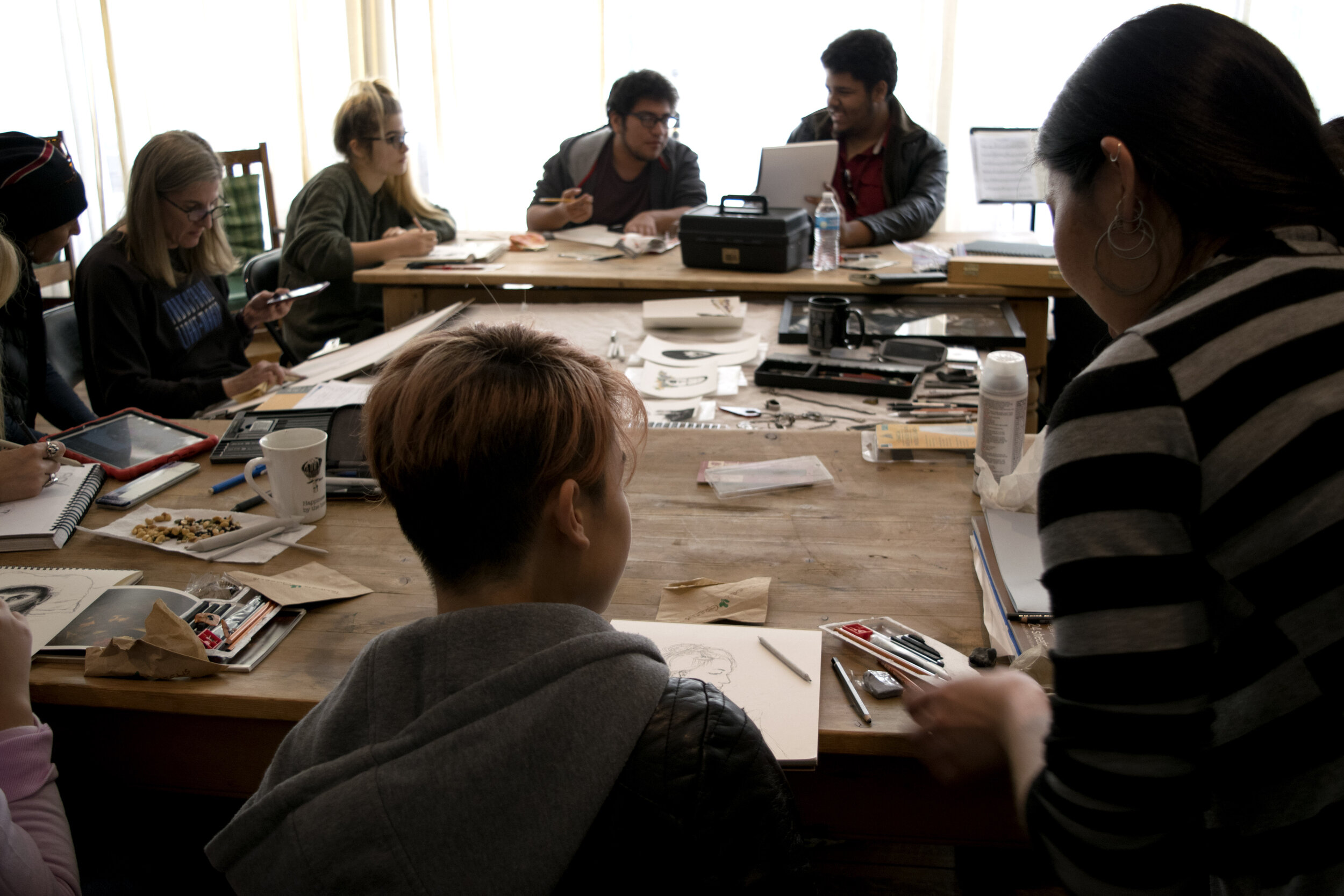 Stephanie Inagaki Charcoal Workshop 