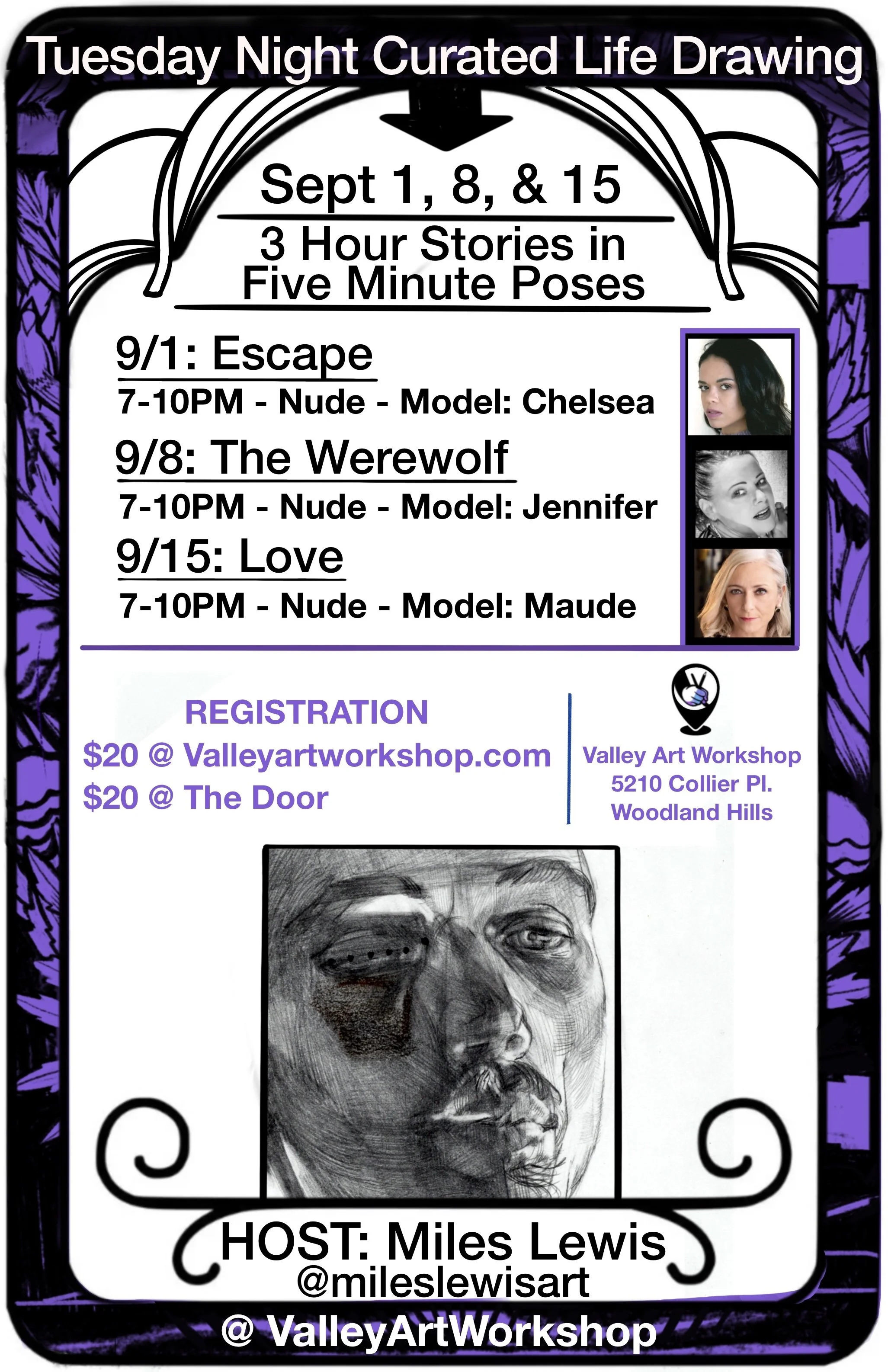 9/1, 7-10PM: The Escape