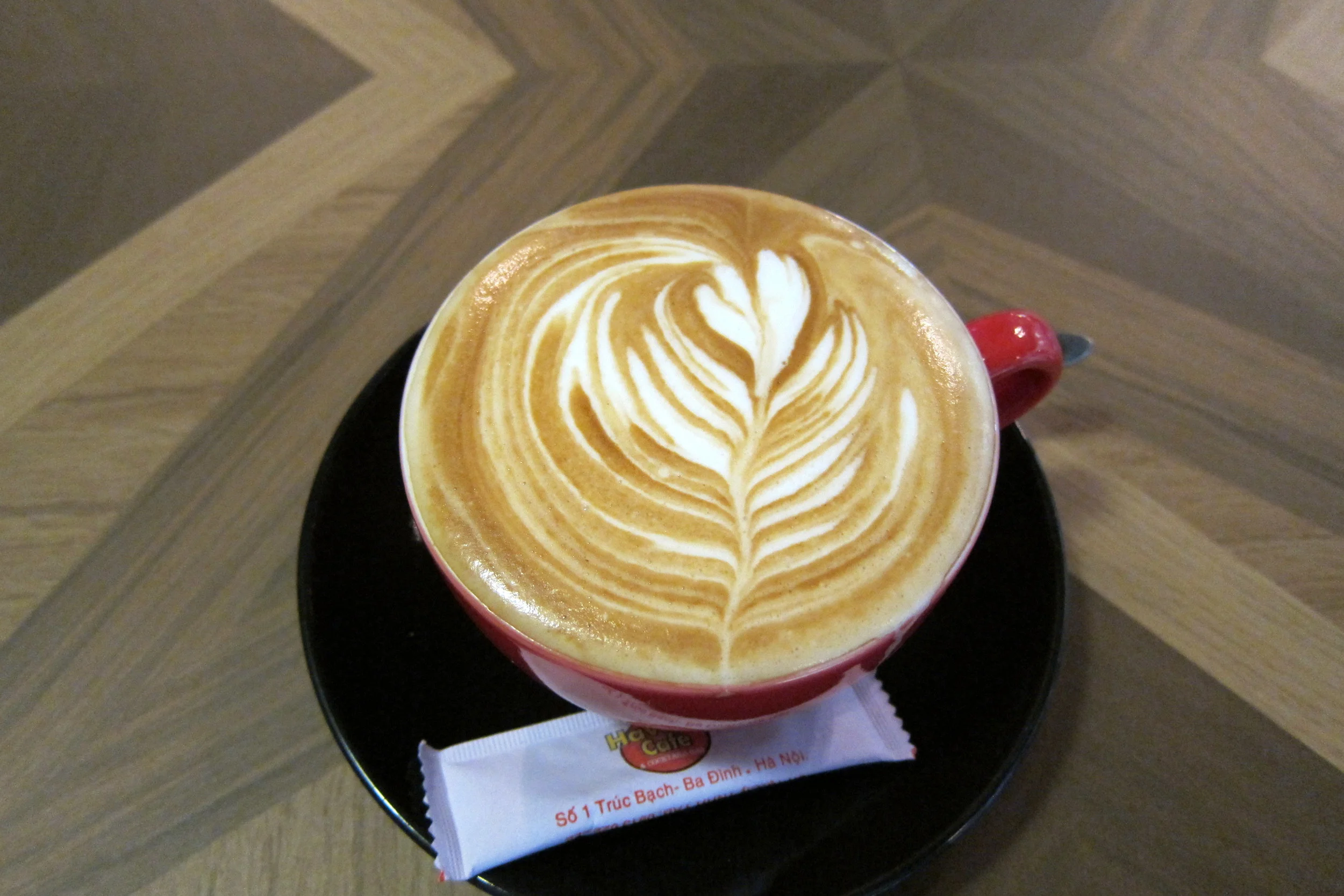  Vietnamese barristas take pride in their art. Vietnam is one of the world's top exporters, and the quality is excellent. 