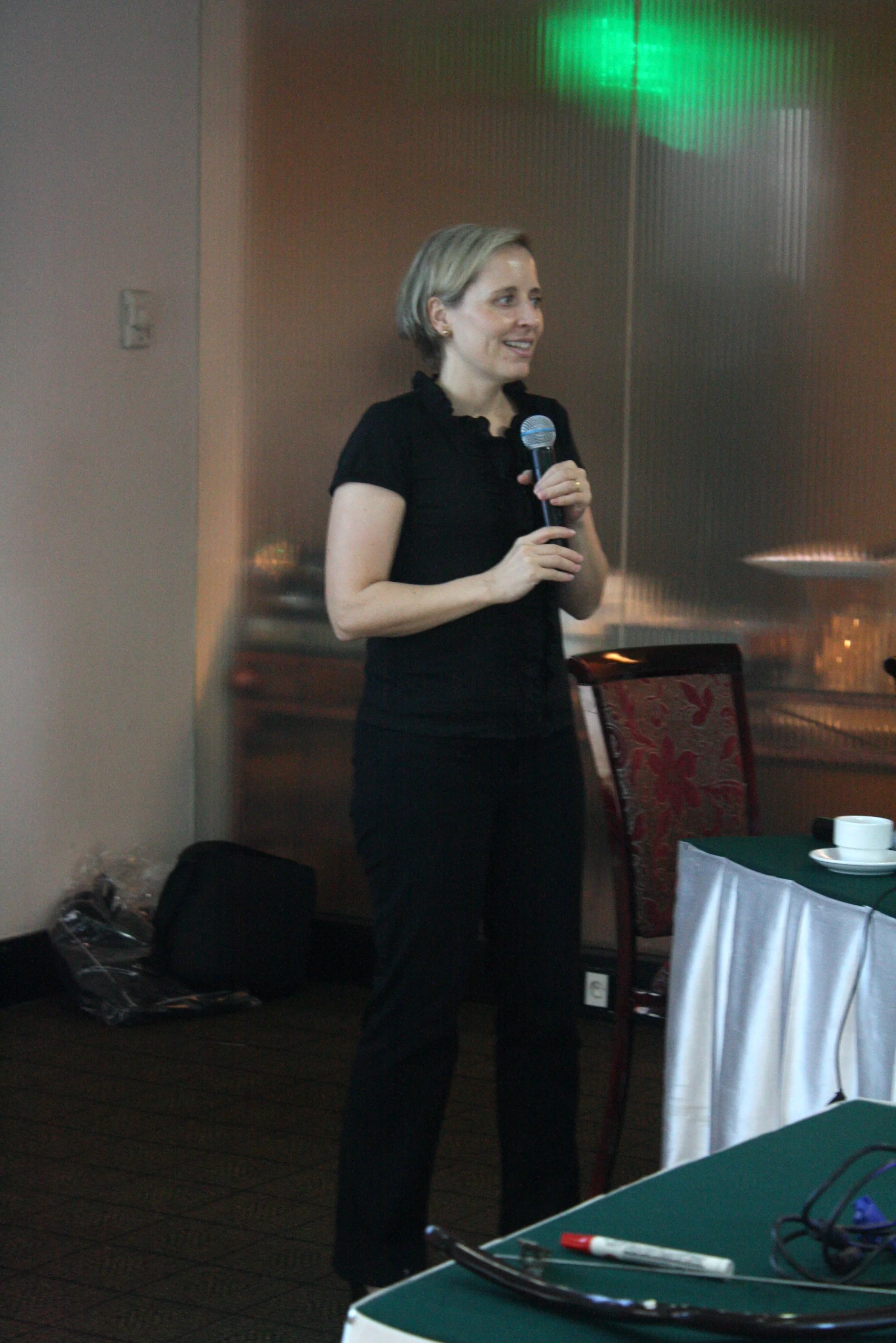  Victoria skillfully conveying the intricacies of patent law. 