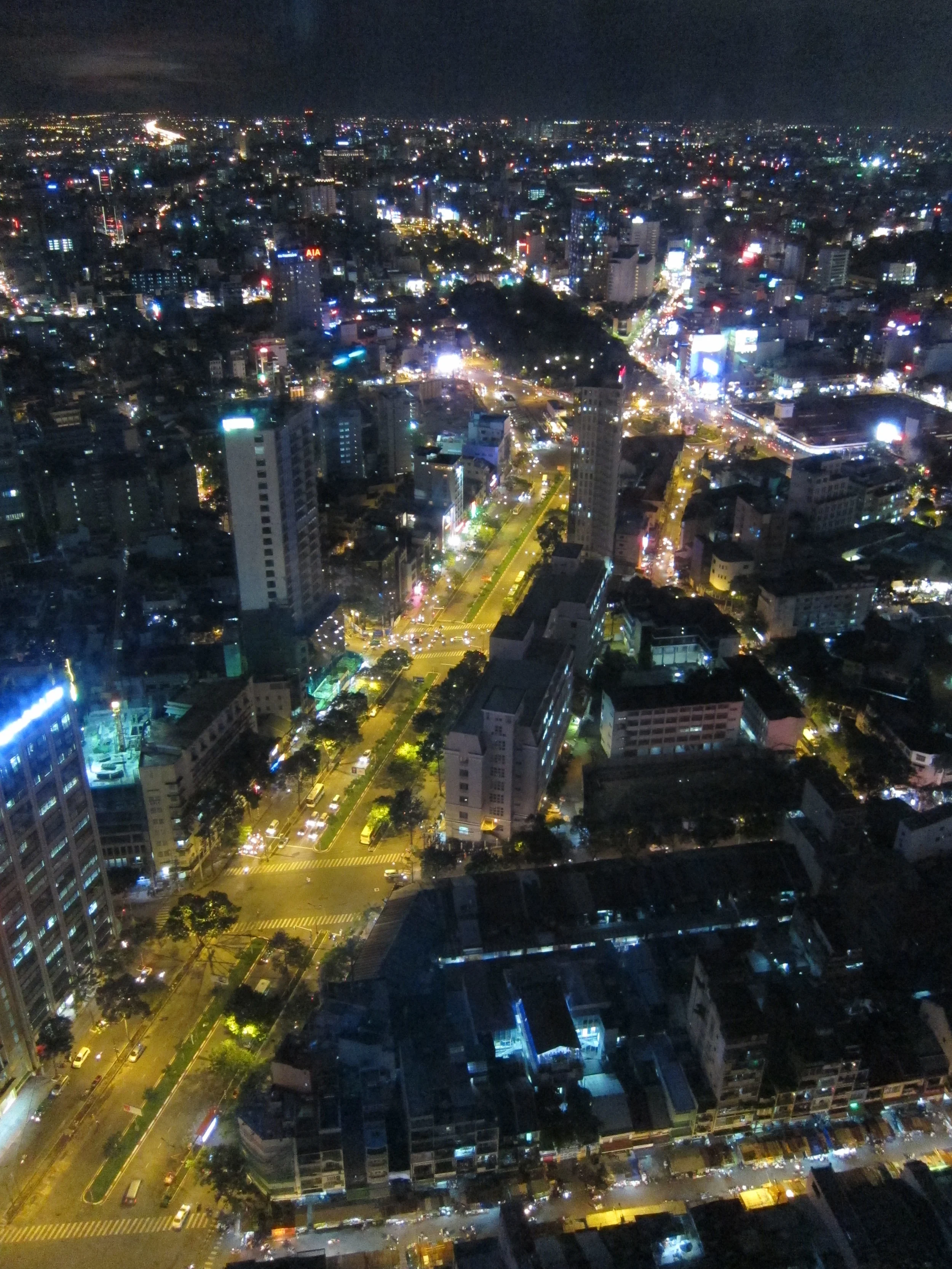  Saigon from the top of the Bitexco Financial Tower 