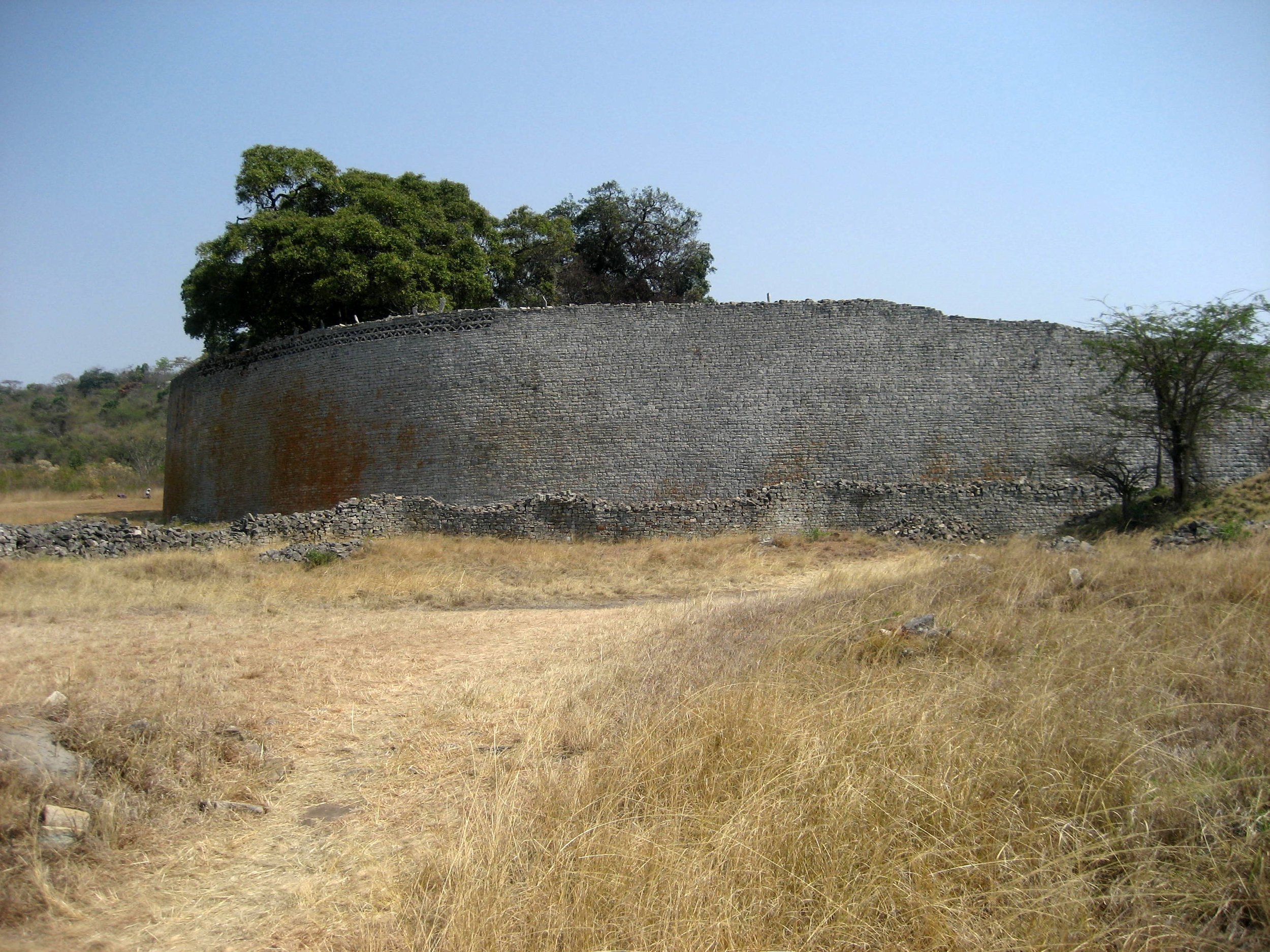  The Great Enclosure from the other side. 