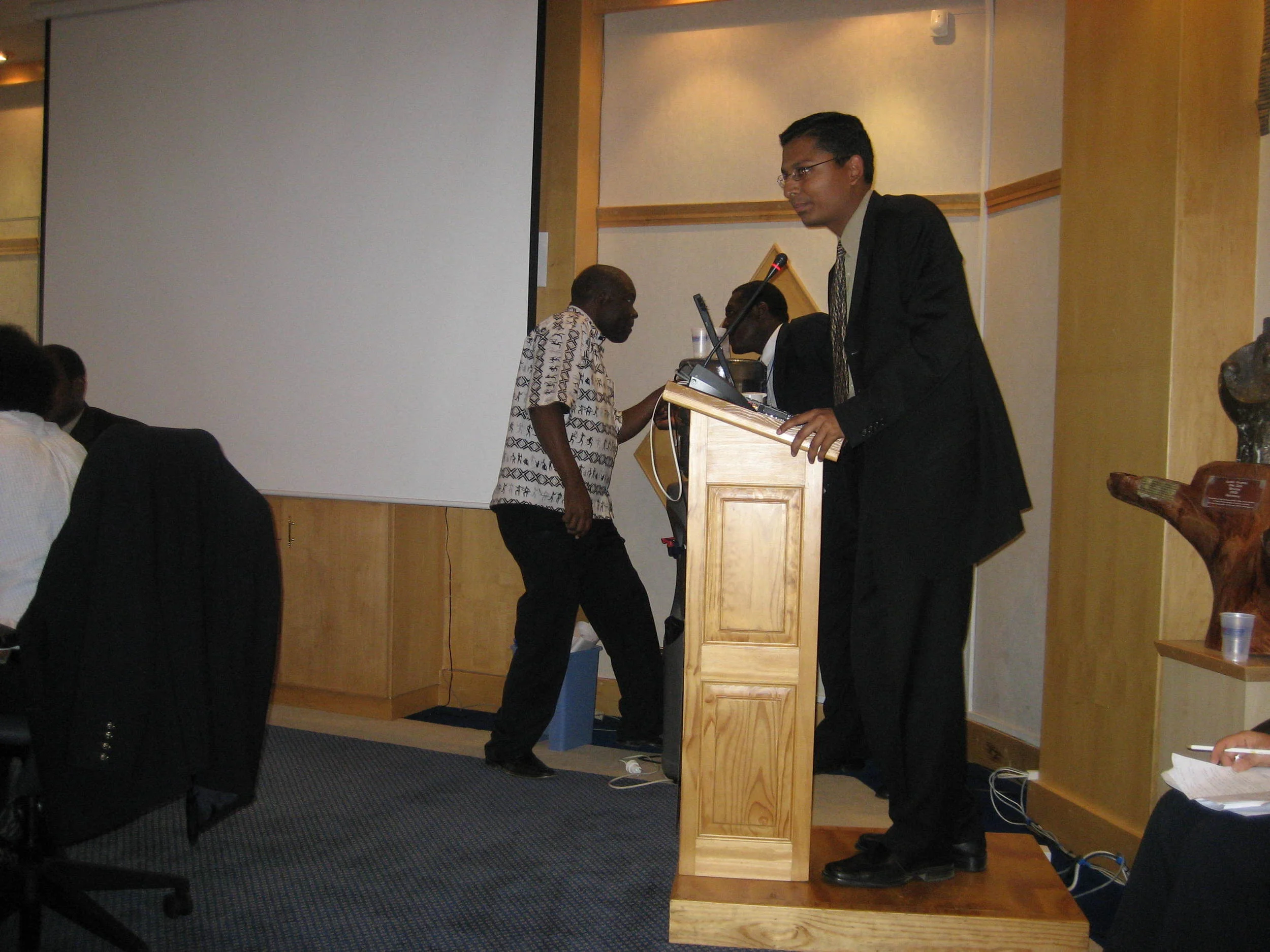  Naveen addressing the participants 