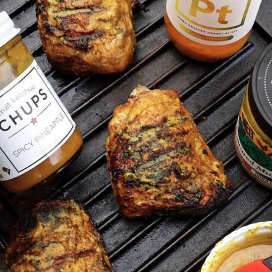 Pineapple Turmeric <Br> BBQ Sauce