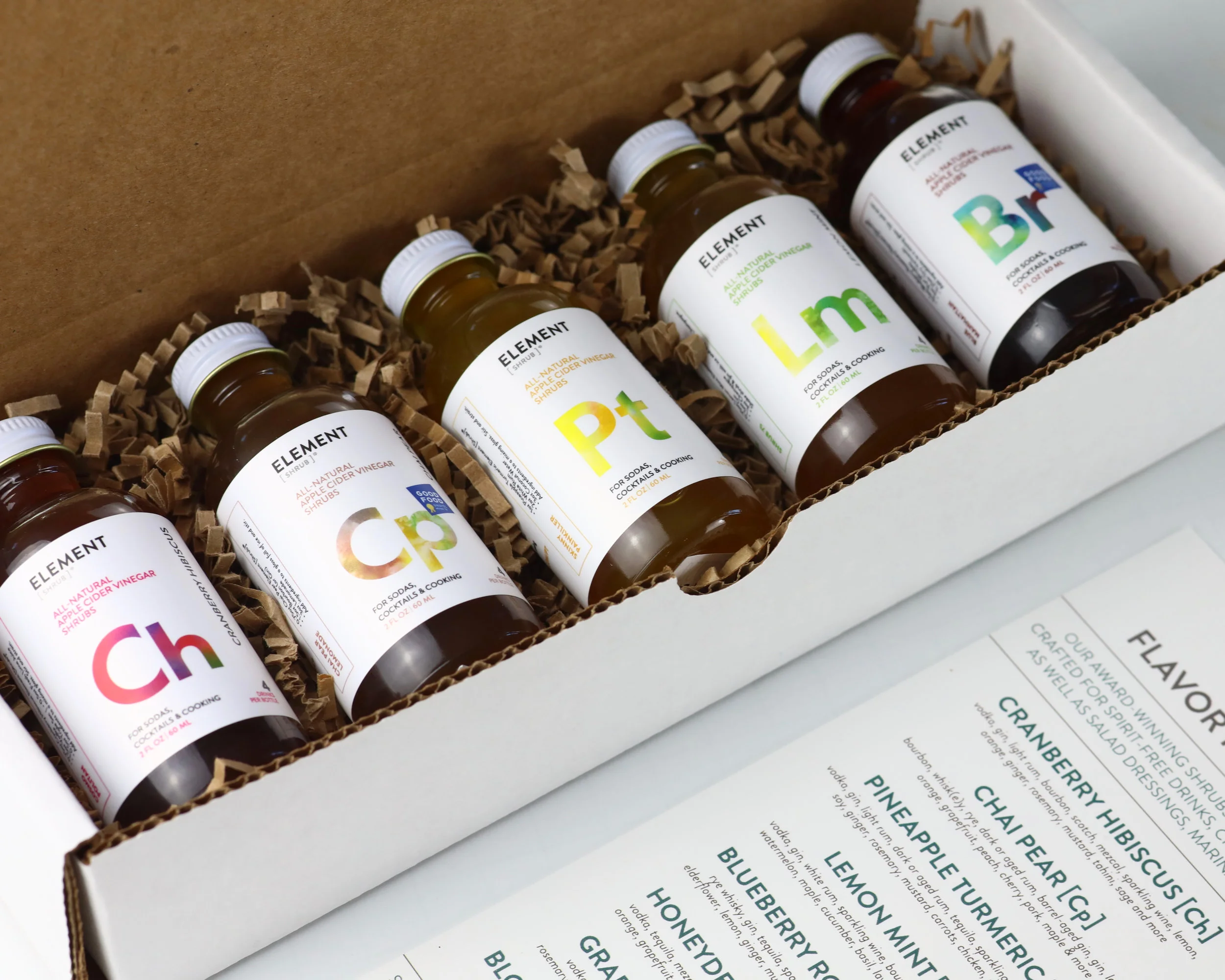 ELEMENT SHRUB GIFT SET BOX